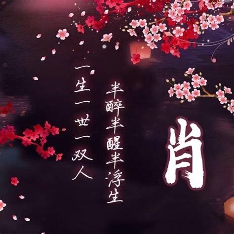 姓氏头像肖非主流