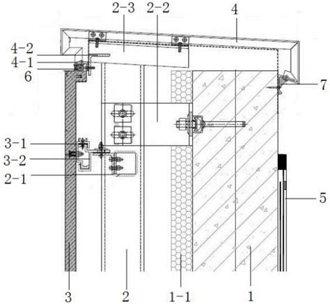 某石材幕墙底部CAD平面设计节点图_通用节点详图_土木在线