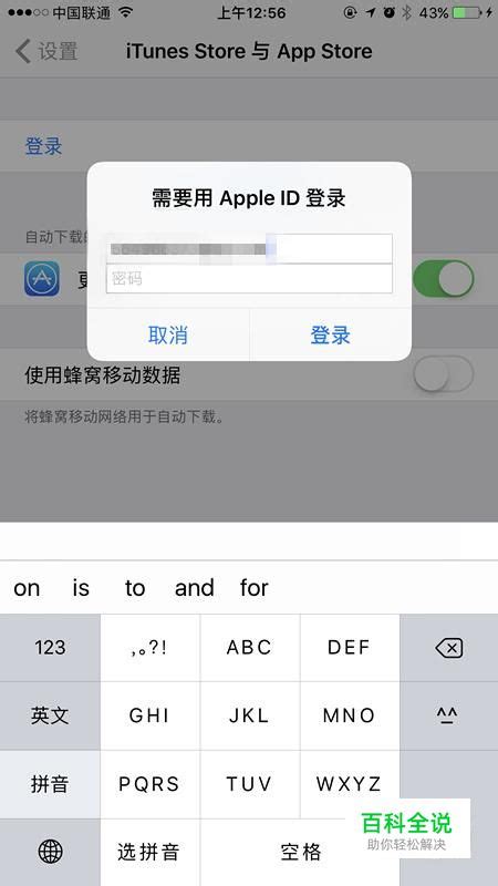苹果手机绑定apple idiPhone登录和注销apple id 【百科全说】