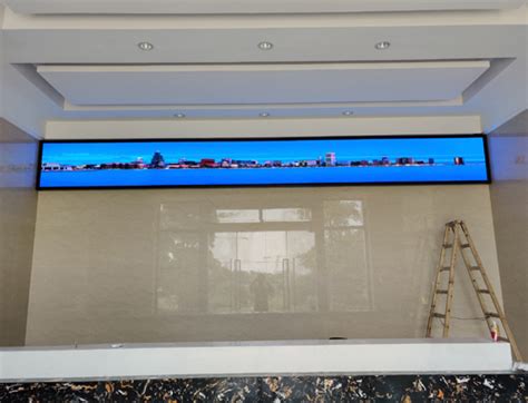 珠海中铁建展厅室内P2.5全彩条屏_LED室内外全彩屏|小间距LED电视 ...