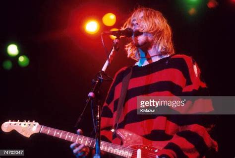 Kurt Cobain of Nirvana during Nirvana in New York, New York. News Photo ...