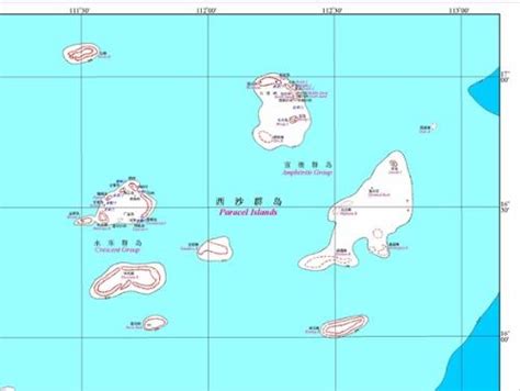 西沙群岛岛地图全图,广西,广东_大山谷图库