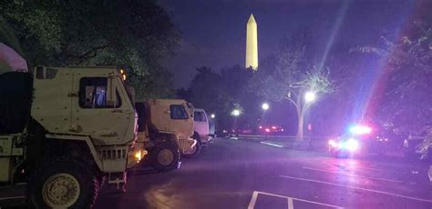 【示威者|美国首都华盛顿出动国民警卫队，保护白宫|首都|陆军部|特工|特勤局|保护|示威者|】_傻大方