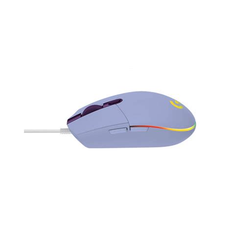 Logitech G203 LIGHTSYNC Gaming Mouse - Lilac | Computer Lounge