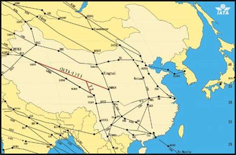 中国民航航路图/民用航空图/航线图电子版(2022更新)