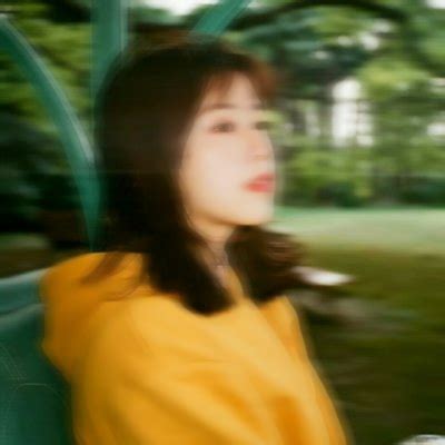 温柔高级模糊头像女生