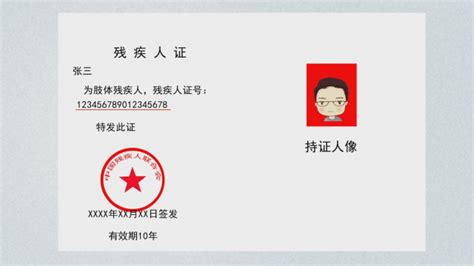 中华人民共和国残疾人证申请表_word文档在线阅读与下载_免费文档