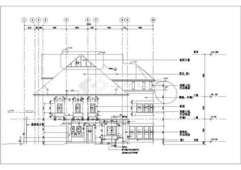丽水多层别墅结构CAD电气设计完整图_电气设计_土木在线