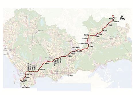 深圳地铁17号线规划,站点,详细规划_大山谷图库