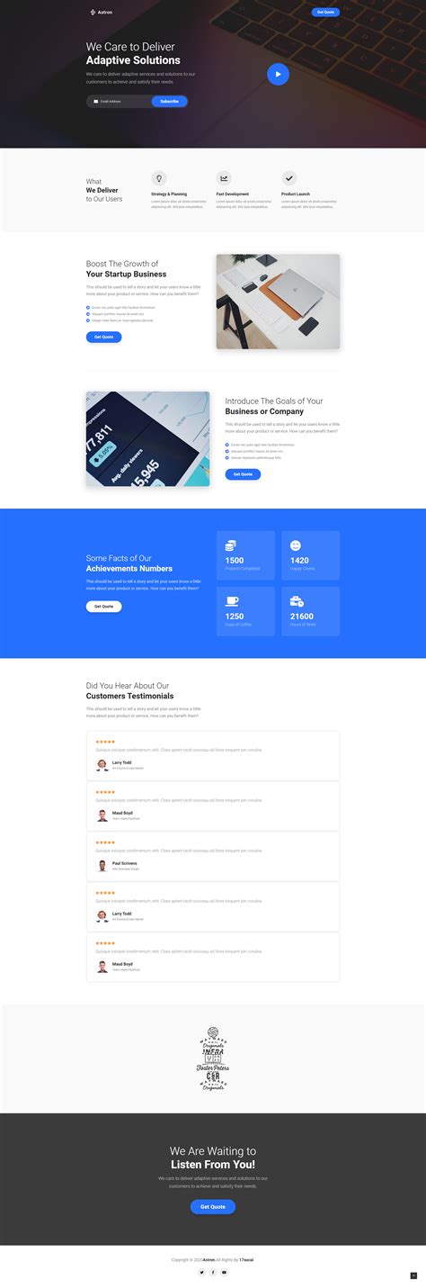 2017年营销型模板网页网站设计