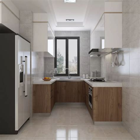 全屋定制橡木地柜现代美式整体厨房实木壁橱柜上门测量加工定制款-阿里巴巴