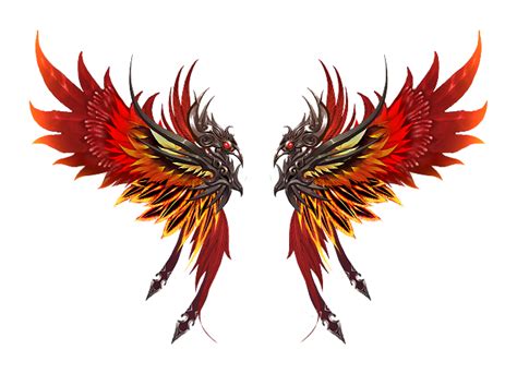 游戏翅膀素材，仙侠翅膀，传奇称号翅膀素材/游戏翅膀素材