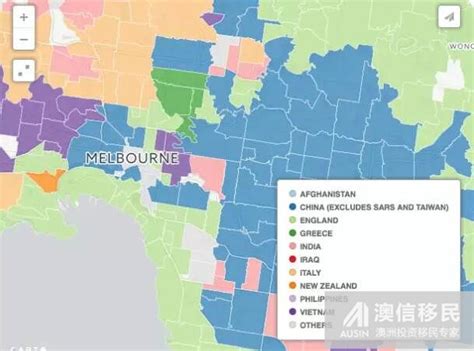 墨尔本移民地图公布 华人爱在哪里定居？|界面新闻 · JMedia