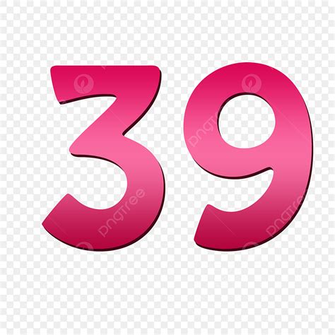 Plastic Number 39 Sign Photograph by Jacobs Stock Photography