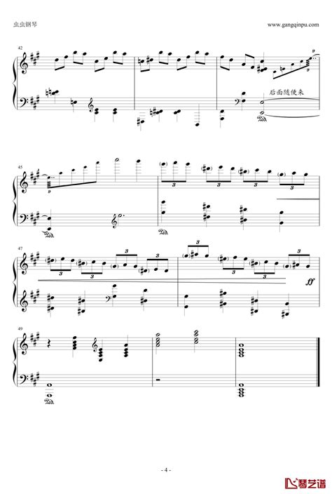 经典诺基亚+超级玛丽钢琴谱 - 超级玛丽 - 琴谱网