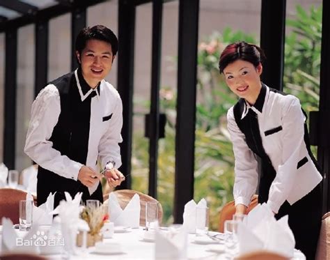 酒店餐饮服务员工作服餐厅员工制服饭店咖啡厅工作服男女夏假两件-阿里巴巴