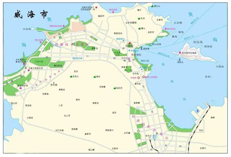 威海市地图 - 威海市卫星地图 - 威海市高清航拍地图 - 便民查询网地图
