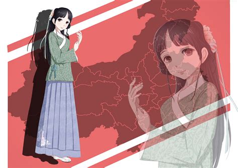 中国——国家拟人图片