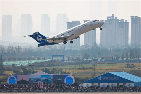 2020年南昌飞行大会举行 中国C919大型客机首次亮相行业活动_航空工业_行业_航空圈