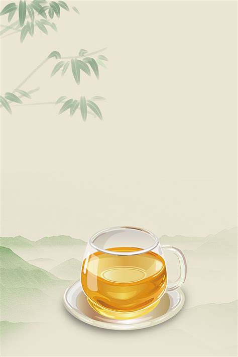 普洱茶设计背景图片_普洱茶设计背景素材图片_千库网