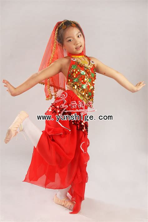 儿童印度舞肚皮舞演出服装YDGT01