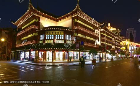 上海老庙黄金银楼,历史古迹景区,旅游景点,摄影素材,汇图网www.huitu.com