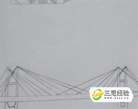 石拱桥速写的画法步骤是什么-露西学画画