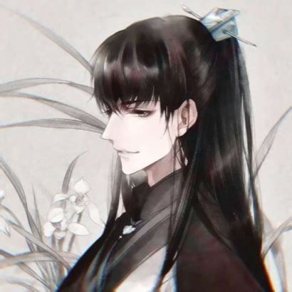 古风男生对望女生动漫头像