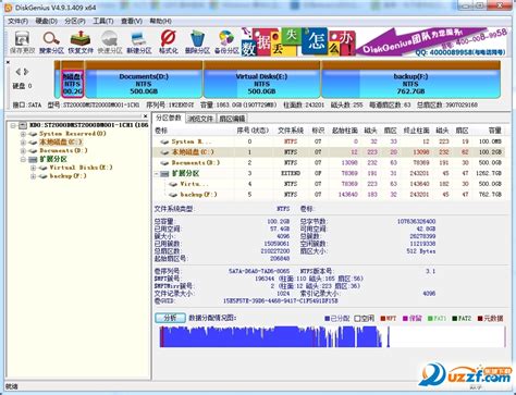 DiskGenius2015最新官方版-磁盘分区及数据恢复软件(DiskGenius)4.9.3.409 绿色单文件版-东坡下载