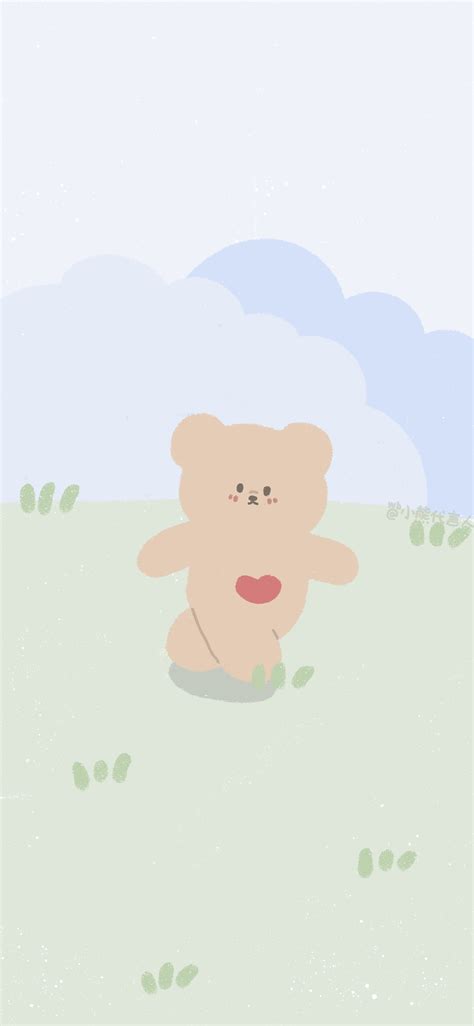 可爱小熊壁纸图片