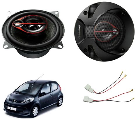 Peugeot 107 2005 - 2014 Front Top Dash Speaker Upgrade Kit