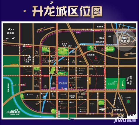 郑州升龙城壹公馆位置交通图5- 吉屋网