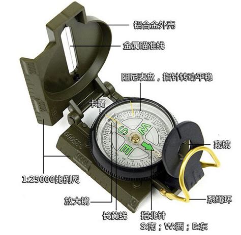 军用指南针是怎样使用的（使用方法）_百度知道