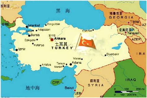 土耳其属于哪个洲？土耳其是哪个国家？土耳其的位置地图与人口和国土面积 - 必经地旅游网
