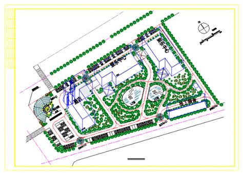 河源酒店建筑CAD平面设计规划总图_酒店_土木在线