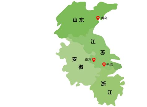 华东地区地图分享