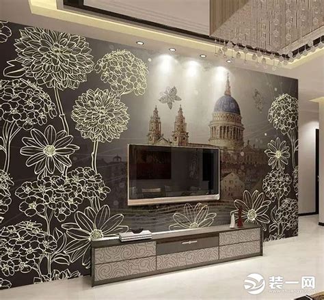 手绘电视墙效果图图片 手绘电视墙效果图图片
