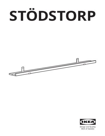 IKEA 004.858.46 STODSTORP Picture Ledge instruction manual | Manualzz