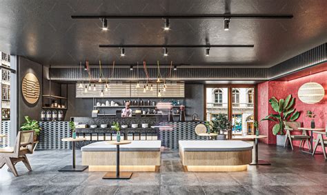 广州新喬咖啡店设计案例|空间|家装设计|上海博仁空间设计_原创作品-站酷ZCOOL