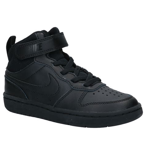 Nike Court Borough Mid Zwarte Sneakers | TORFS.BE | Gratis verzend en ...