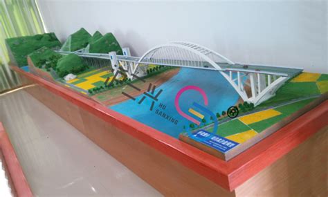 拱桥悬索吊装法施工实训装置 路桥模型 实训室建设-上海三兴教育科技有限公司