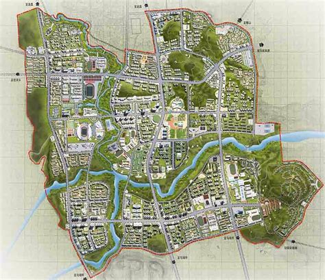 福泉市城市总体规划 - 项目案例 - 中北工程设计咨询有限公司