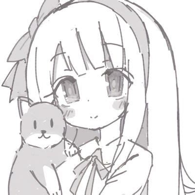 女生头像简单温柔漫画