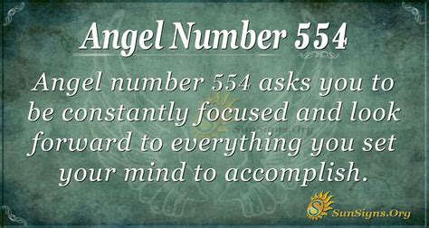 Angel Number 554 Meaning: Meditate On Your Own - SunSigns.Org