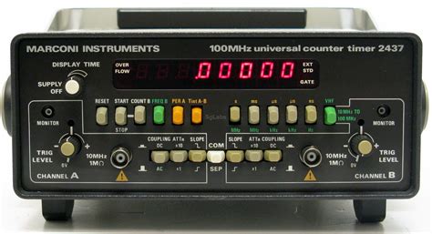8 digit display Marconi Instruments 100MHz Universal counter timer ...