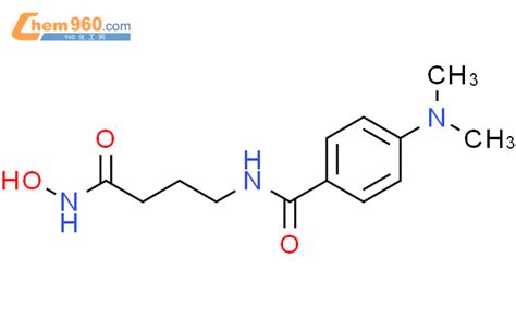 251456-56-1_Benzamide, 4-(dimethylamino)-N-[4-(hydroxyamino)-4-oxobutyl ...