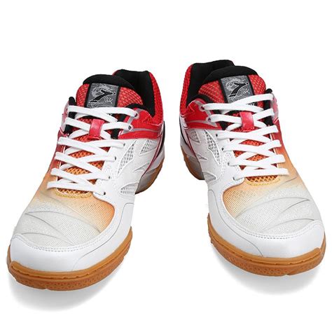 速博特专业乒乓球鞋 ST28007 风驰 乒乓球鞋轻薄畅透网鞋 白红-乒乓球鞋-优个网