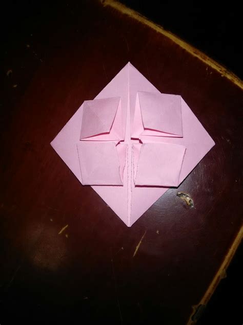 折纸手工爱你心爱心的折法步骤(2)（正方体手工折纸） - 有点网 - 好手艺