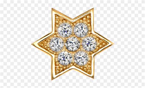Gold Star With Dimond Png - Diamond Clipart (#537288) - PikPng