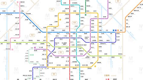 西安地铁地图图片